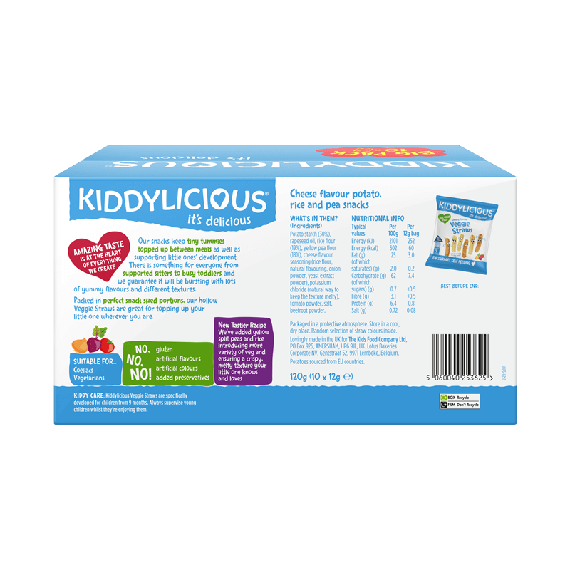 Zeleninové tyčinky se sýrovou příchutí box (10x12g)